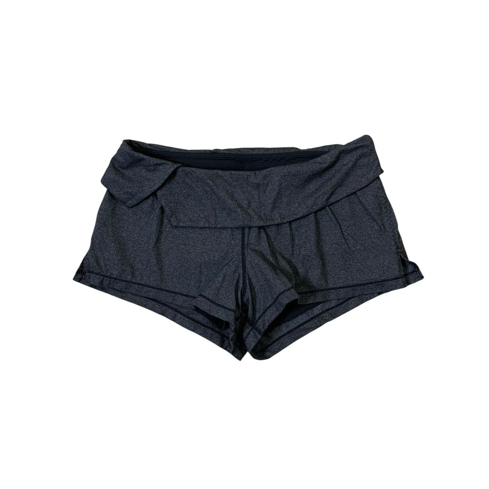 Lululemon It's Getting Hot In Here Shorts 4 Gray Heather Yoga Running‎ Athletic
